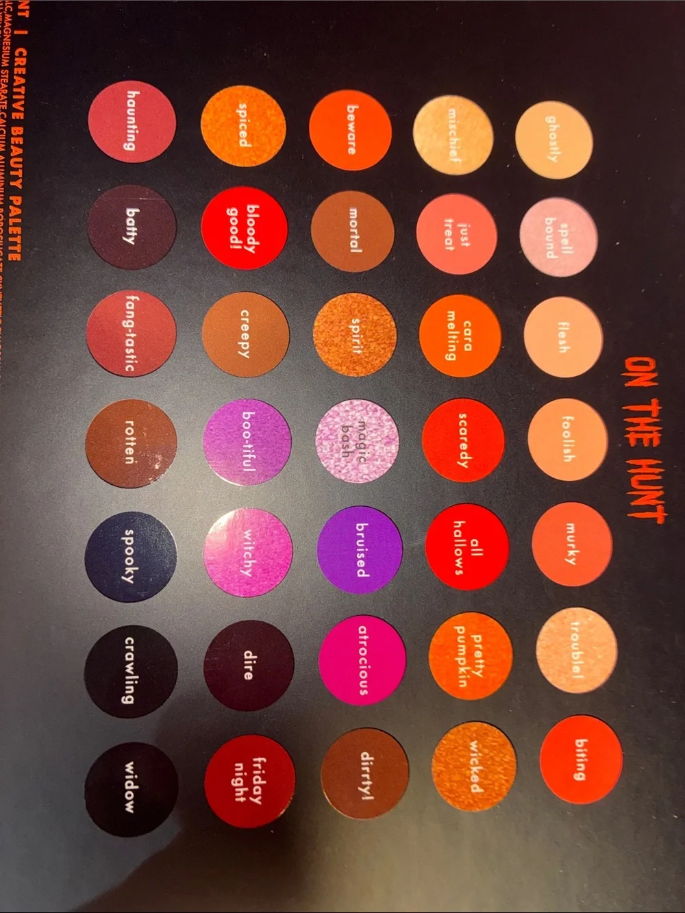 Kara Beauty Women Makeup Eyeshadow Palette - Black - Picture 3 of 3
